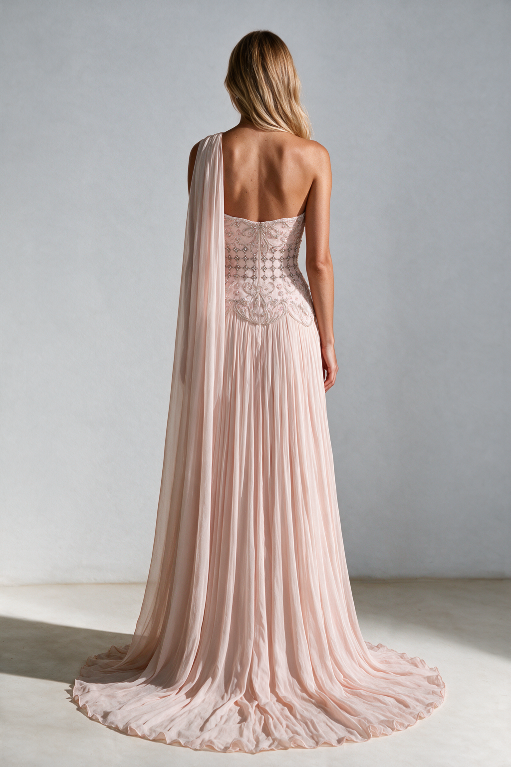 The Vow Gown – Blush Pink