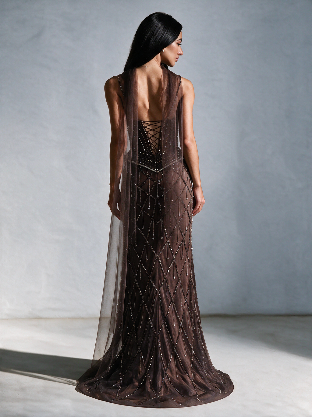 The Duchess Gown – Brown