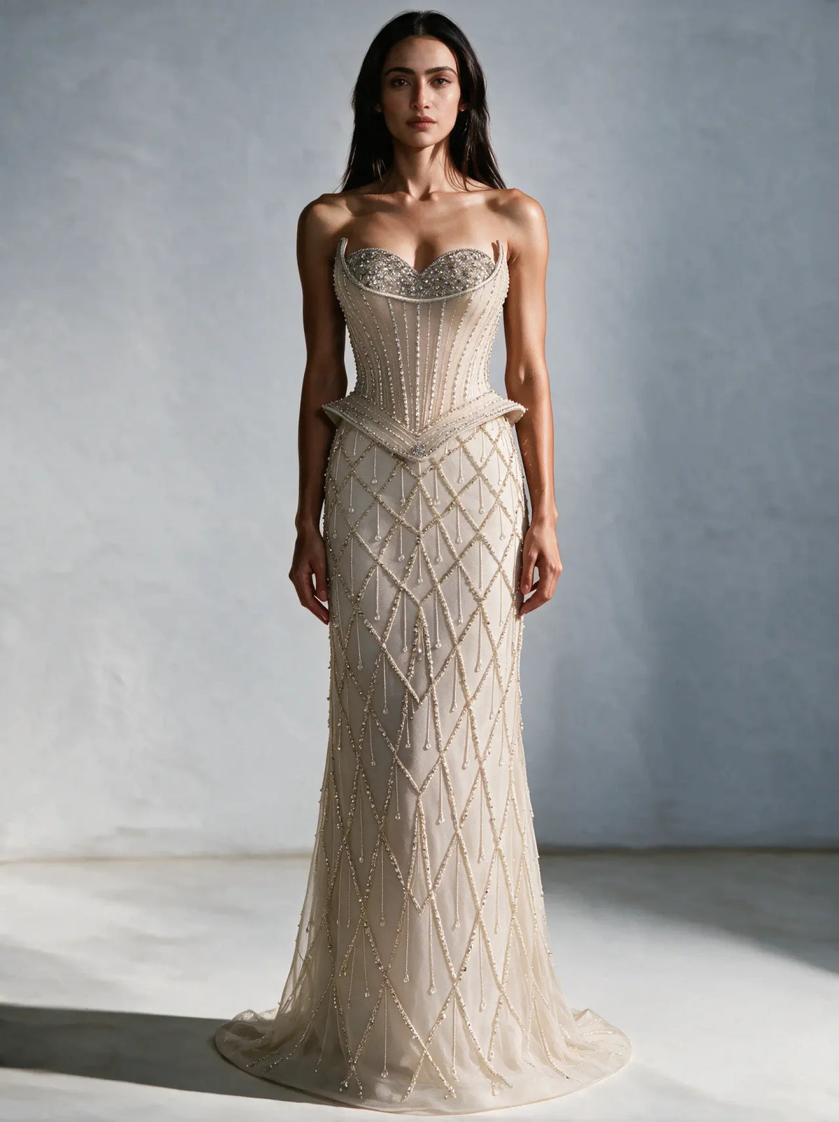 The Duchess Gown – Champagne
