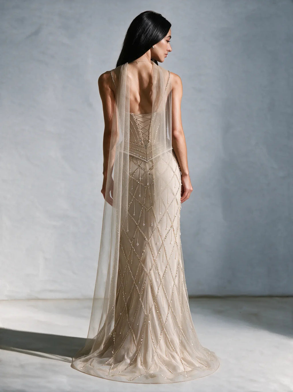 The Duchess Gown – Champagne