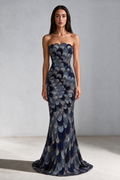 The Plume Gown – Midnight